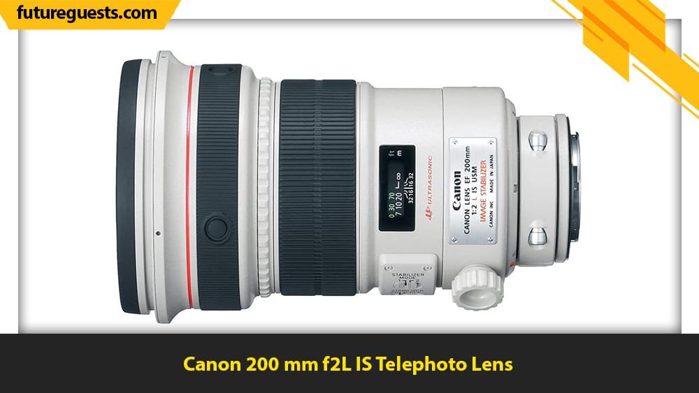 best lenses for sports photography Canon 200 mm f2L IS Telephoto Lens