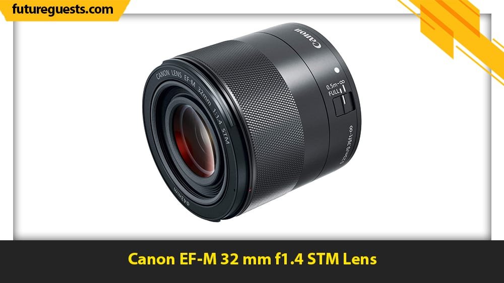 best lenses for real estate photography Canon EF-M 32 mm f1.4 STM Lens