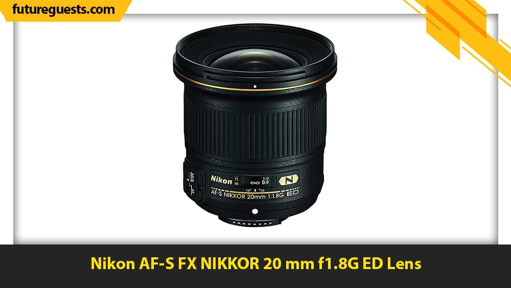 best lenses for real estate photography Nikon AF-S FX NIKKOR 20 mm f1.8G ED Lens