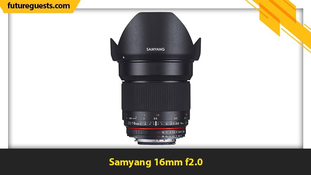 best canon eos m200 lenses Samyang 16mm f2.0