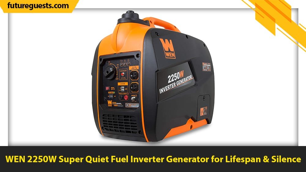 best generators for apartments WEN 2250W Super Quiet Fuel Inverter Generator
