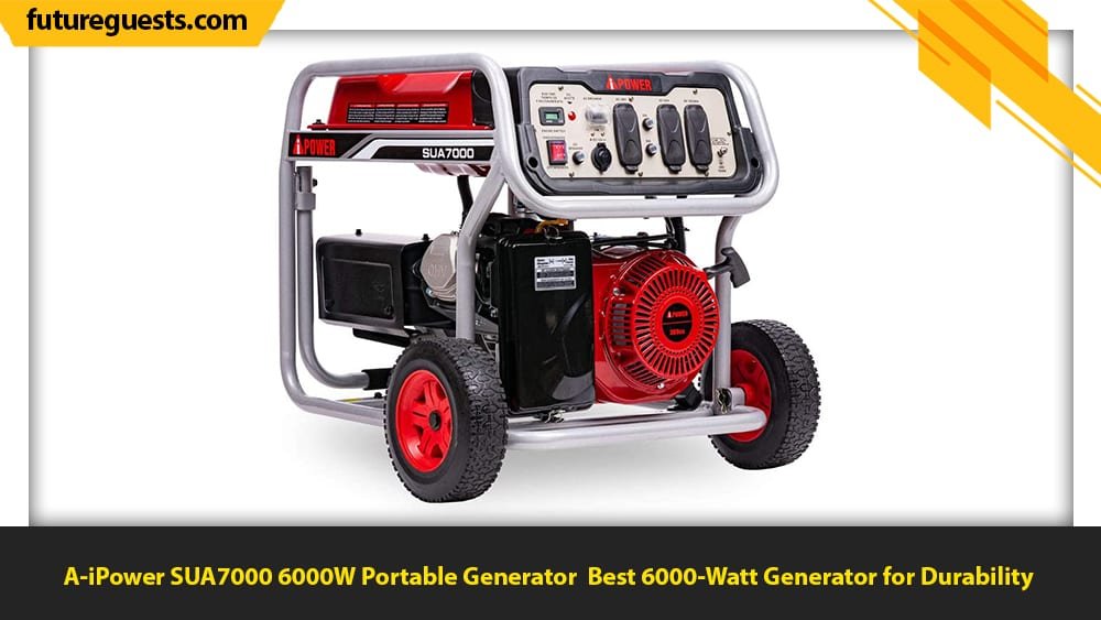 best 6000 watt generator A-iPower SUA7000 6000W Portable Generator