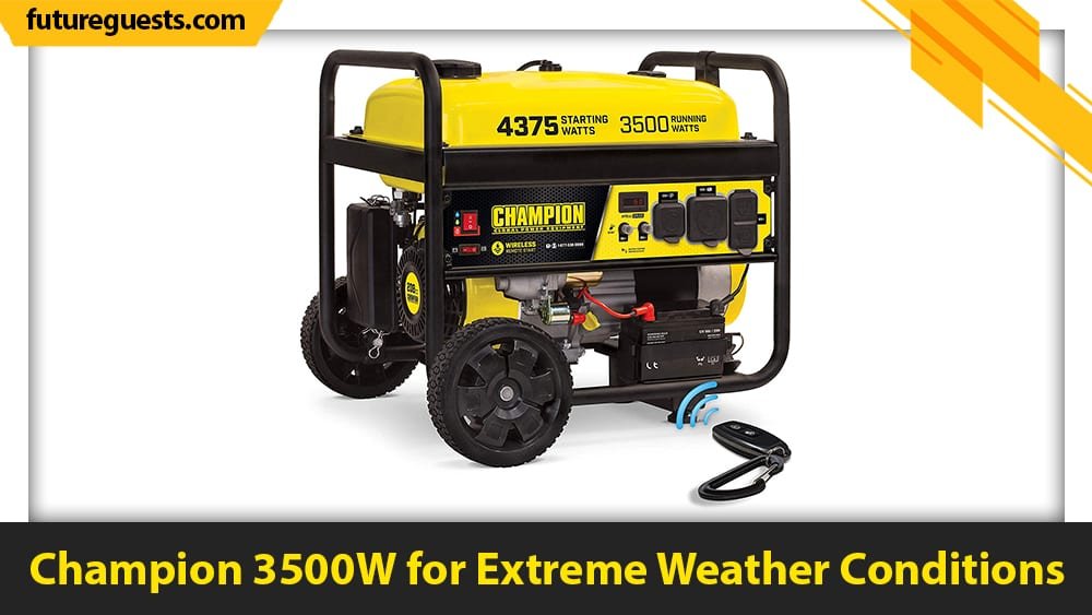 best sump pump generator Champion 3500W