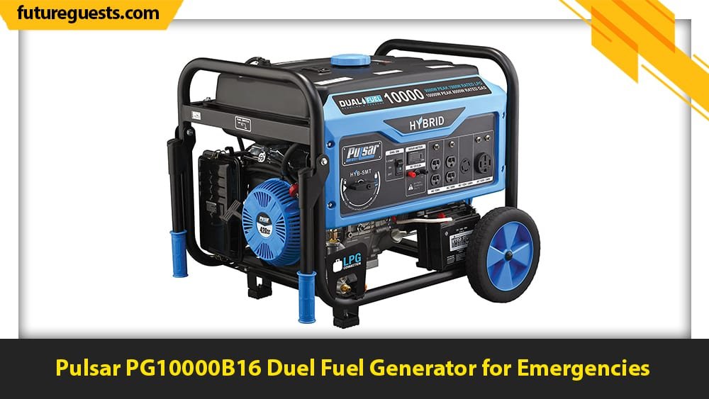 best 50 amp generator Pulsar PG10000B16 Duel Fuel Generator