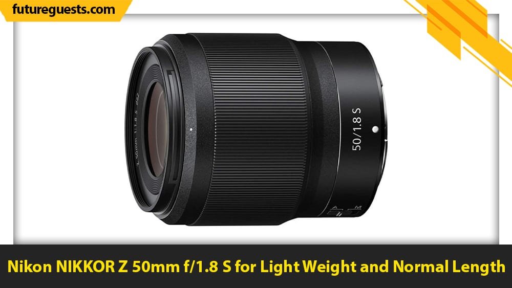 best nikon Z7 II lenses Nikon NIKKOR Z 50mm f1.8 S